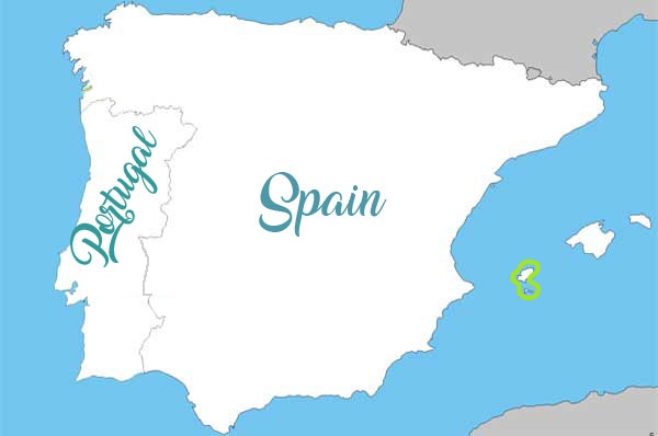 Mapa Ibiza Formentera